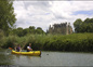 Kanoë-Kayak avec vu du château de Villersexel