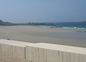 le sable fin de la grande plage